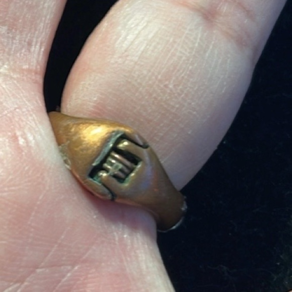 Bedazzled Adjustable Snake Ring. MA - Picture 4 of 6